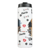 Bouteilles Isothermes Garde-mémoire de chien personnalisée | Animal (Devant)