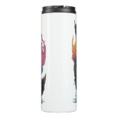 Bouteilles Isothermes Gardez les boissons chaudes ou froides, 20oz. (Dos)