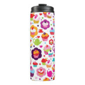 Bouteilles Isothermes Gâteau de tasse et pot mignons de thé (Devant)