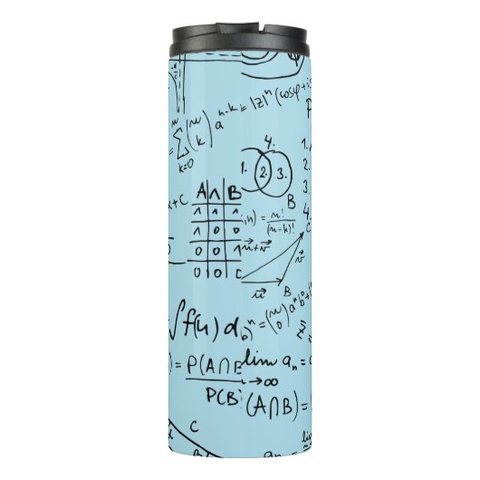 Bouteilles Isothermes Geek mathématique, Motif de résolution de problème (Dos)
