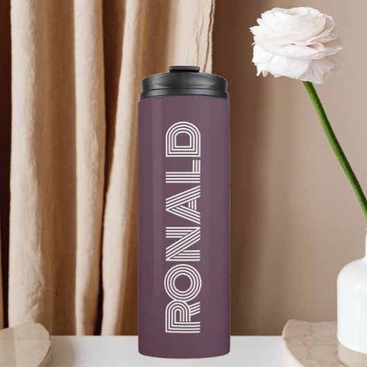 Bouteilles Isothermes Générer une typographie moderne Personnalisée