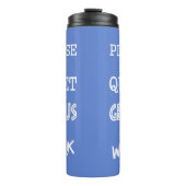 Bouteilles Isothermes Génie au travail tumbler (Devant)