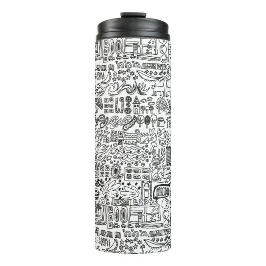 Bouteilles Isothermes geo design (Devant)