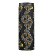 Bouteilles Isothermes Geo Stripe : Design Vintage tendance (Dos)