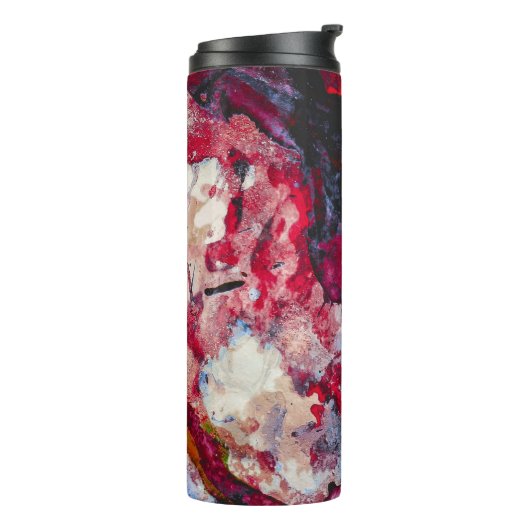 Bouteilles Isothermes Géode cristal Red Agate Abstrait (Tourné sur la gauche)