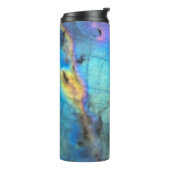 Bouteilles Isothermes Géologie Labradorite Pierre coloré Motif cristal (Tourné sur la gauche)