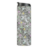 Bouteilles Isothermes Géologie Pastel Rock Texture Nom personnalisé (Tourné sur la droite)