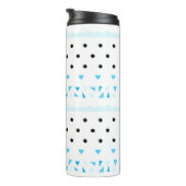 Bouteilles Isothermes Géométrie bleue (Tourné sur la droite)