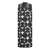 Bouteilles Isothermes géométrie de forme d'art monochrome motif du milie (Devant)