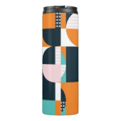 Bouteilles Isothermes Géométrique Abstraite : Effet 3D coloré. (Dos)