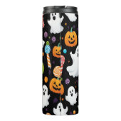 Bouteilles Isothermes Ghost Candy Halloween noir (Dos)