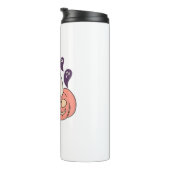 Bouteilles Isothermes Ghost Kitty dans un T-shirt classique citrouille (Tourné sur la droite)