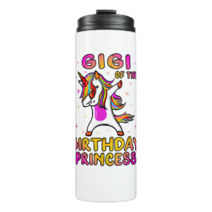 Bouteilles Isothermes Gigi de la princesse d'anniversaire - Grand-mère D