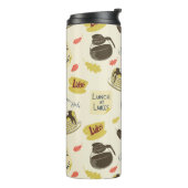 Bouteilles Isothermes Gilmore Girls Lunch at Luke’s Pattern (Tourné sur la gauche)