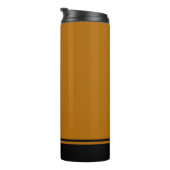 Bouteilles Isothermes Ginger Black | Élégant | Minimal Customisé (Tourné sur la droite)