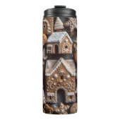 Bouteilles Isothermes Gingerbread Cookies Pattern (Devant)