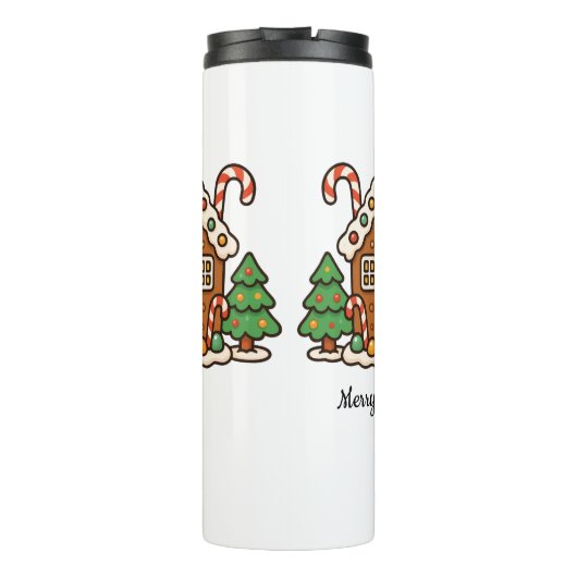 Bouteilles Isothermes Gingerbread House (Dos)