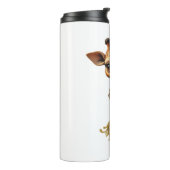 Bouteilles Isothermes Girafe bébé en steampunk-dessin de style classique (Tourné sur la gauche)