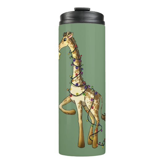 Bouteilles Isothermes Girafe brillante (Devant)