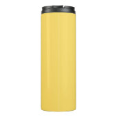 Bouteilles Isothermes Girafe noire et blanche en Jaune (Dos)