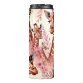 Bouteilles Isothermes Giraffe à l'aquarelle (Dos)