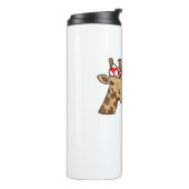 Bouteilles Isothermes Giraffe folle femme Giraffe (Tourné sur la gauche)