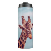 BOUTEILLES ISOTHERMES GIRAFFE PORTRAIT (Devant)