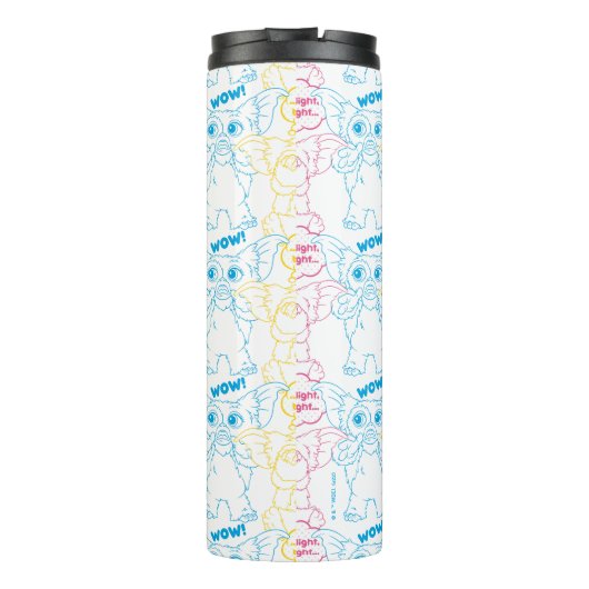 Bouteilles Isothermes Gizmo | Lumière Lumineuse ! Lumière Lumineuse ! (Dos)