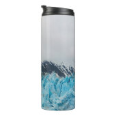 Bouteilles Isothermes Glacier Hubbard d'un navire en Alaska (Tourné sur la droite)