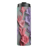 Bouteilles Isothermes Gladiolus rose 3D (Devant)