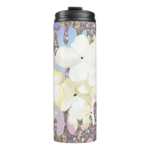Bouteilles Isothermes *~* Glam Luxe Girly Parties scintillant Drip Rainb