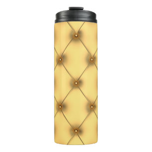 Bouteilles Isothermes Glamour D'Or : Décor Luxueux.