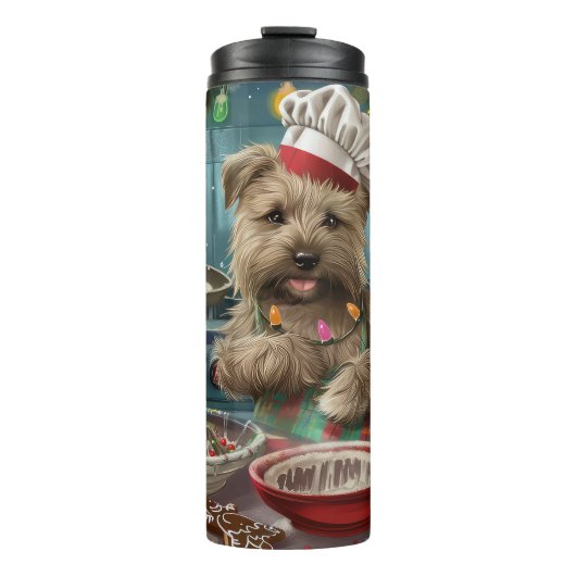 Bouteilles Isothermes Glen of Imaal Terrier Viennoiserie : Festive (Devant)