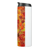 Bouteilles Isothermes Glittery Fall Maple Feuilles (Tourné sur la droite)