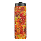 Bouteilles Isothermes Glittery Fall Maple Feuilles (Devant)