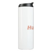 Bouteilles Isothermes Glittery m'embrasser élément de conception de typo (Tourné sur la gauche)