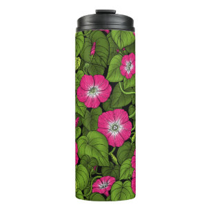 Bouteilles Isothermes Gloire du matin en rose et vert