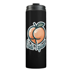 Bouteilles Isothermes Glute Squad Fesses Peach Glutes Salle de Sport
