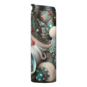 Bouteilles Isothermes Gnome de vacances avec Globe de neige (Tourné sur la droite)