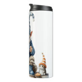 Bouteilles Isothermes Gnome et saison d'hiver (Tourné sur la droite)