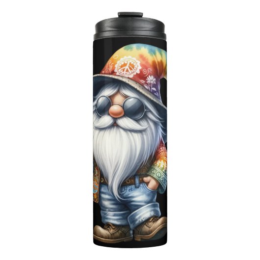 Bouteilles Isothermes Gnome Hippie (Devant)