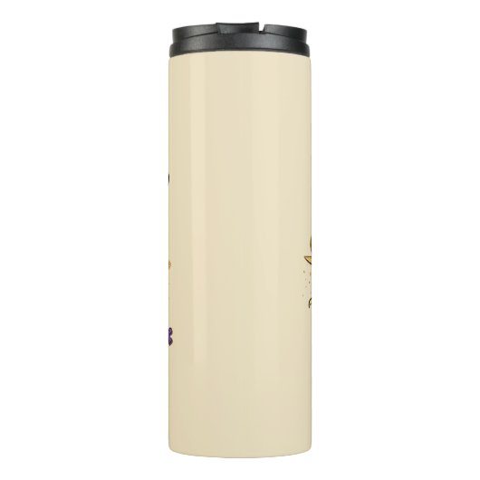 Bouteilles Isothermes Gnome mignonne, tournesol et Sensibilisation sur l (Dos)