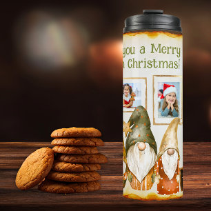 Bouteilles Isothermes Gnomes 5 Collage photo Collage couleurs Noël