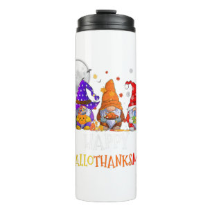 Bouteilles Isothermes Gnomes Happy Hallothanksmas Halloween Christmas