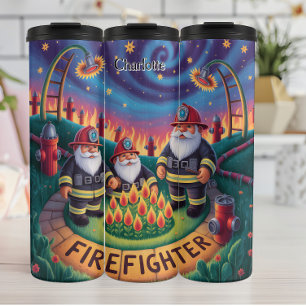 Bouteilles Isothermes Gnomes pompiers en cercle