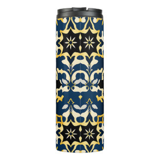 Bouteilles Isothermes Gobelet à motif étoile en damas royal