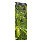 Bouteilles Isothermes Gobelet d'eau avec des feuilles (Tourné sur la droite)