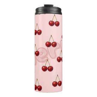 Bouteilles Isothermes Gobelet motif cerise