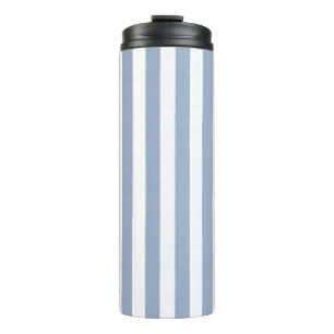 Bouteilles Isothermes Gobelet Thermique Bébé Bleu et Blanc à Rayures