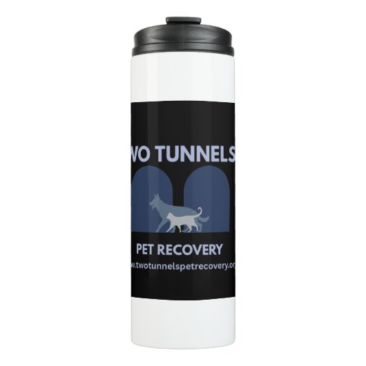 Bouteilles Isothermes Gobelet Thermique Deux Tunnels (Devant)
